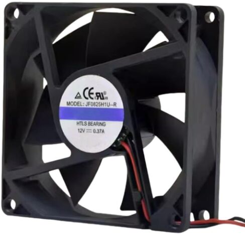 JF0825H1U-R Fan 8CM for 12V 0.37A 8025 80X80X25MM 2-Wire Cooling Fan in Saudi Arabia