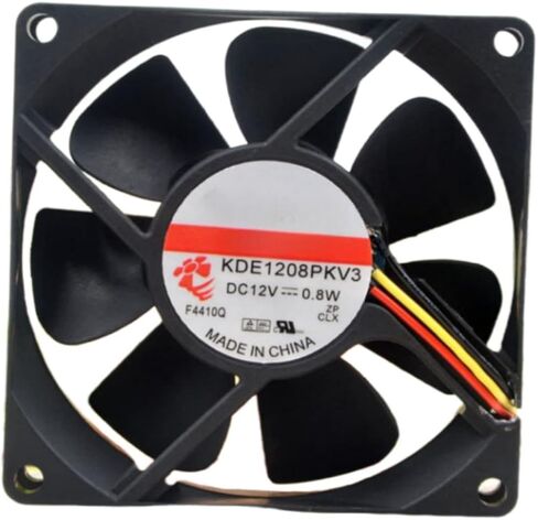 KDE1208PKV3 Fan 8CM for 12V 0.8W 8020 80X80X20MM 3-Wire Cooling Fan in Saudi Arabia