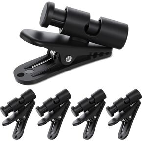 5 مساءً كابل سماعات الرأس ، مشبك سلك ميكروب سماعات ميكروفية سوداء ملحقات سلك أذن ملحقات قميص مقاطع سماعات رأس سلك من 2-4 ملم الأسلحة ذي طوق قميص الملابس in Kuwait