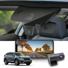Fitcamx Front 4K+Rear 1080P Dash Cam Adapts for Honda CR-V 2017-2022 LX EX Touring EX-L (Gen5), OEM Look, Dual HD Video, Built-in WiFi & APP, Loop Recording, G-Sensor, Easy to Use, 128GB Card in Saudi Arabia