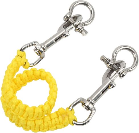 Alomejor Underwater Camera Tray Handele Rope Camera Housing Carry Lanyard Case Soft Handle (Yellow) in Saudi Arabia