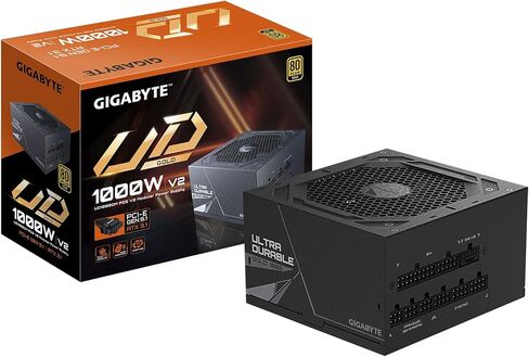 GIGABYTE UD1000GM PG5 V2-1000W 80 Plus Gold Certified - PCIE5 in Saudi Arabia