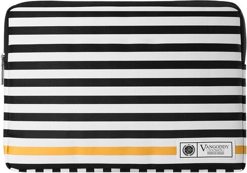 Vangoddy Luxe Collection 11.6 inch Laptop Tablet Sleeve Black White Accent Strip in Saudi Arabia