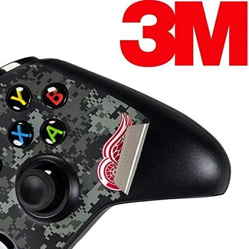Skinit Decal Gaming Skin Compatible with Xbox One Controller - Officially Licensed NHL Detroit Red Wings Camo Design in Saudi Arabia