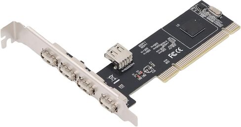 CUIFATI Internal USB 2.0 PCI ADAPTER HUB Controller ، 480 MBPS عالية السرعة متعددة الأجهزة PCIE إلى بطاقة تمديد USB 2.0 لسطح المكتب in Kuwait