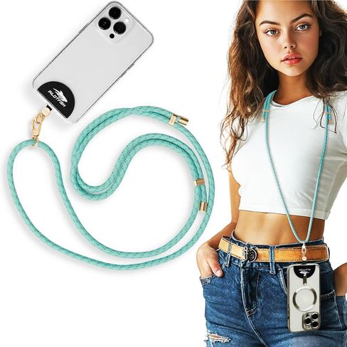 Pilotfish Team Phone Lanyard Strap – Universal Neck & Crossbody Cell Phone Holder, Anti‑Drop, Adjustable for iPhone & Android in Saudi Arabia
