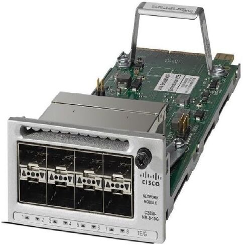 Cisco C3850-NM-8-10G 8 x Gigabit Ethernet/8 x 10 Gigabit Ethernet Module (Renewed) in Saudi Arabia