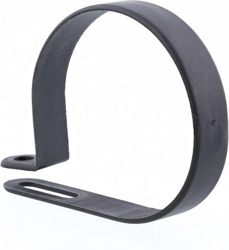 Secure 3/16 Inch Premium R Type UV Black Nylon Screw Mount Cable Clamp for Wire Management - 100 Pack in Kuwait