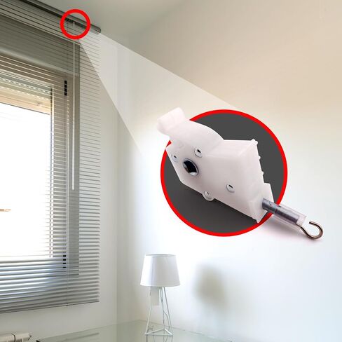 Amazing Drapery Hardware 4 PCS Wand Tilt Control Horizontal Blind Parts Wand Tilter Large, High Profile in Saudi Arabia
