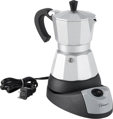 UNIWARE 3 Cup Professional Electric Espresso/Moka Coffee Maker in Saudi Arabia