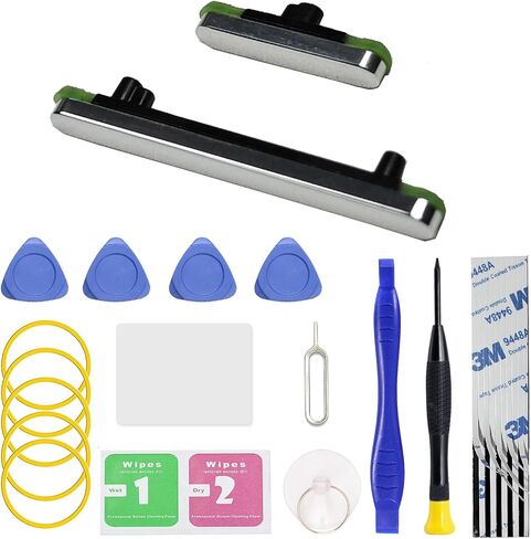 Power On Off Volume Button Key Replacement for Pixel 7 Repair Part, with Toolkit (Snow) in Saudi Arabia
