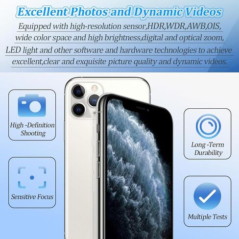 YWLRONG for iPhone 11 Pro Max Front Camera Replacement for iPhone 11 Pro Max Facing Lens Module Flex Cable Camera with Flex Cables Accessories Repair Parts with Tools in Saudi Arabia