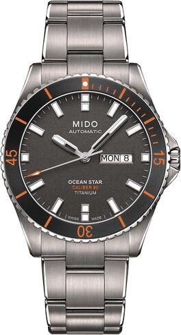 Mido Watch Men Black Ocean Star 200 Automatic Mido Caliber 80 (Base ETA C07.621) Watch in Saudi Arabia