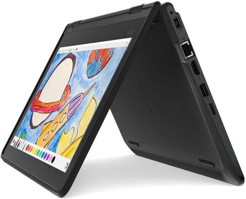 Lenovo Yoga 11e 2-in-1 كمبيوتر محمول قابل للتحويل 11.6 بوضع شاشة تعمل باللمس معالج Intel Quad Core N5030 حتى 3.1 جيجا هرتز 8 جيجا بايت ذاكرة الوصول العشوائي SSD Cam Pen W11 (11e-متجدد) in Saudi Arabia
