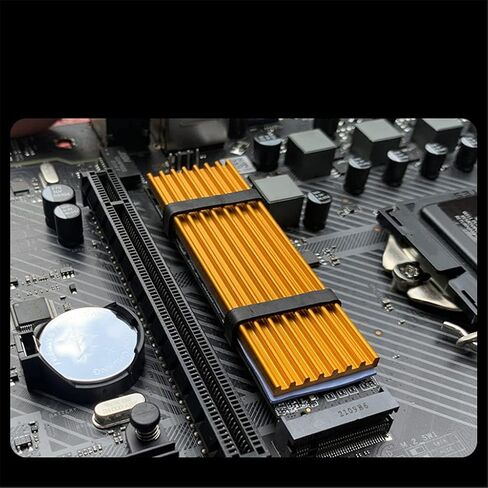 M2 محرك أقراص صلبة بالحرارة الحرارة 70x22x6mm 2280 NVME SSD PCIE Heathink الرادياتير سترة التبريد الحرارية مجموعة التبريد الحراري للكمبيوتر المحمول in Kuwait