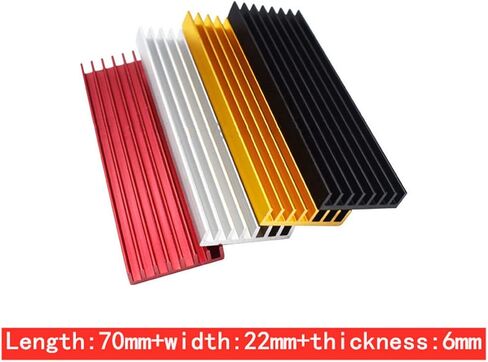 M2 محرك أقراص صلبة بالحرارة الحرارة 70x22x6mm 2280 NVME SSD PCIE Heathink الرادياتير سترة التبريد الحرارية مجموعة التبريد الحراري للكمبيوتر المحمول in Kuwait