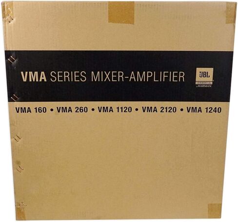JBL VMA160 تجاري/مطعم 120 واط مضخم بلوتوث+وحدة تحكم الجدار الأبيض in Saudi Arabia