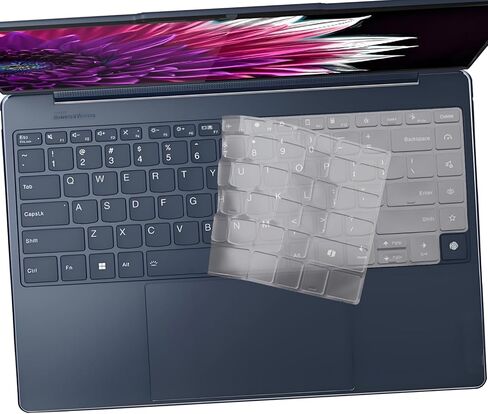 غطاء لوحة المفاتيح على الجلد متوافق مع 2025 Lenovo Yoga Slim 9i Gen 10 14 "Copilot+ Laptop ، Lenovo Yoga 9i 2-in-1 Gen 10 Aura Edition 14 ″ Laptop ، 2024 Lenovo Yoga 9 2 in-1 14imh9 14" -TPU in Saudi Arabia