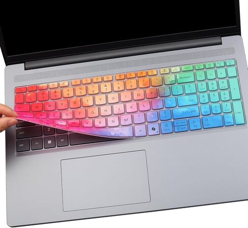 Keyboard Cover for 2025 Lenovo IdeaPad Slim 3 3i 3X 15 16" 15AHP10 15IRH10 15IRU10 15Q8X10 16ARP10 16IRH10, IdeaPad Slim 5 5i 16" 16AHP10 16IRH10 16IRH10R-Colorful in Saudi Arabia