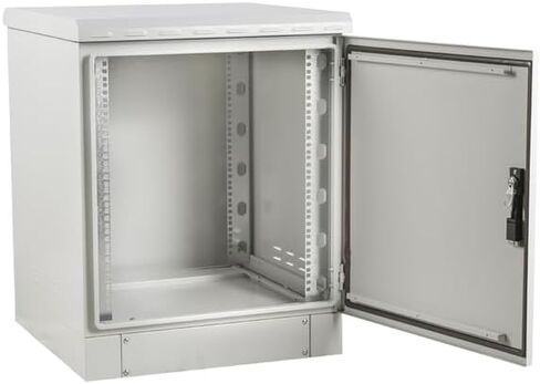 9U Outdoor Network Cabinet – 19″ 600 × 450 mm Enclosure – IP66 Weatherproof Pole/Wall-Mount Cabinet – STURDX in Kuwait