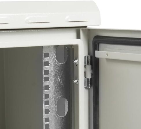 9U Outdoor Network Cabinet – 19″ 600 × 450 mm Enclosure – IP66 Weatherproof Pole/Wall-Mount Cabinet – STURDX in Kuwait