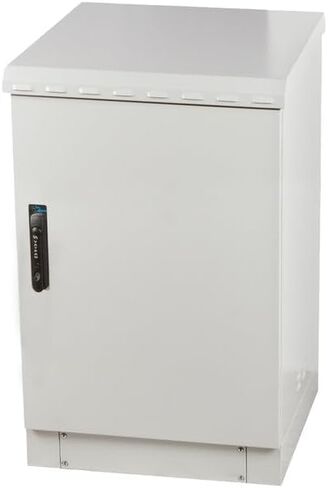 9U Outdoor Network Cabinet – 19″ 600 × 450 mm Enclosure – IP66 Weatherproof Pole/Wall-Mount Cabinet – STURDX in Kuwait