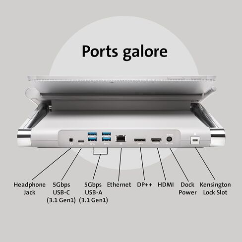 Kensington SD7000 Surface Pro Docking Station for Surface Pro 7, 7+, 6, Dual 4K Video Output (K62917NA) in Saudi Arabia