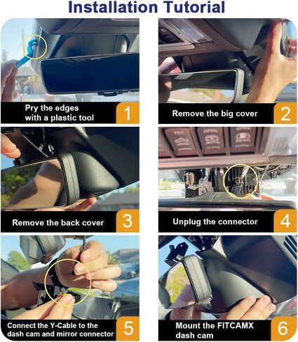 Fitcamx 4K Dash Cam Suitable for RAM 1500 TRX Classic (Model A) 2019 2020 2021 2022 2023 2024 Rebel Big Horn Laramie, OEM Look, UHD 2160P Video, WiFi&APP, Loop Recording G-Sensor, Plug&Play, 64GB Card in Saudi Arabia
