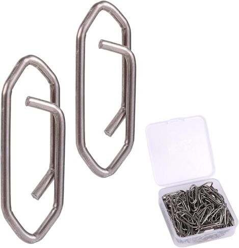Boxob 100pcs مقاطع سرعة الصيد ، موصل الصيد من الفولاذ المقاوم للصدأ يدور اللعنة على اللقاح مقاطع طاقة معالجة دبوس للمياه العذبة بالمياه المالحة in Saudi Arabia