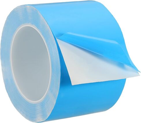 PATIKIL Thermal Adhesive Tape, 25m x 80mm x 0.2mm Double Side Adhesive Thermal Conductive Tape for Heatsink LED GPU Modules Computer CPU IC Chip, Blue in Saudi Arabia