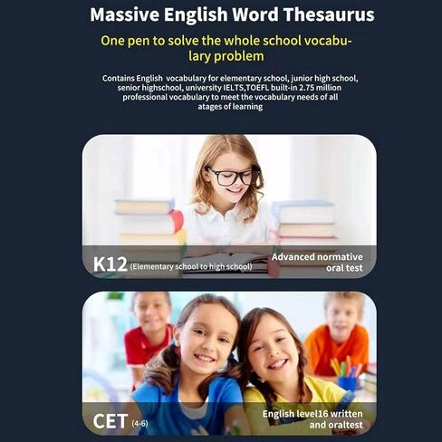 قلم ترجمة Wi-Fi المسح ، قلم القراءة SN 3.69 بوصة SN مع القاموس المدمج ووظيفة التسجيل ، وإدخال مسح المقتطفات ، وترجمة الصوت ثنائية الاتجاه القلم الذكي in Kuwait