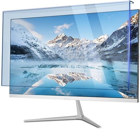Computer Blue Light Blocking Screen Protector for 12.5-19.5 inch Diagonal LED Screen Desktop PC Monitor Anti Blue Light Eye Protection Blue Light Filter,17in 5:4 in Saudi Arabia