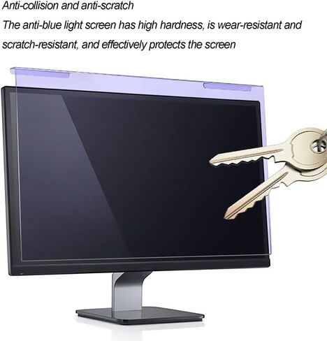 Computer Blue Light Blocking Screen Protector for 12.5-19.5 inch Diagonal LED Screen Desktop PC Monitor Anti Blue Light Eye Protection Blue Light Filter,17in 5:4 in Saudi Arabia