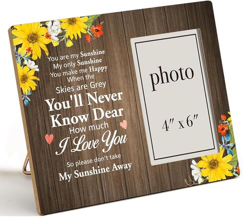 Dumyum Loss of Sister Memorial Gifts, Sympathy Gifts for Loss of Sister Wood Photo Frame, Sister Memorial Gifts, in Memory of Sister Wooden Picture Frame (Photo 4x6 Inches) in Kuwait