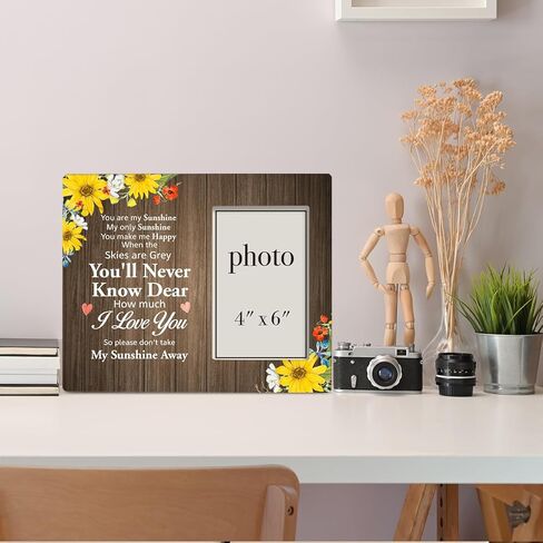 Dumyum Loss of Sister Memorial Gifts, Sympathy Gifts for Loss of Sister Wood Photo Frame, Sister Memorial Gifts, in Memory of Sister Wooden Picture Frame (Photo 4x6 Inches) in Kuwait