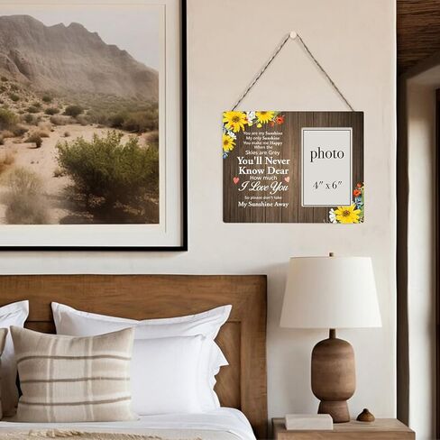 Dumyum Loss of Sister Memorial Gifts, Sympathy Gifts for Loss of Sister Wood Photo Frame, Sister Memorial Gifts, in Memory of Sister Wooden Picture Frame (Photo 4x6 Inches) in Kuwait