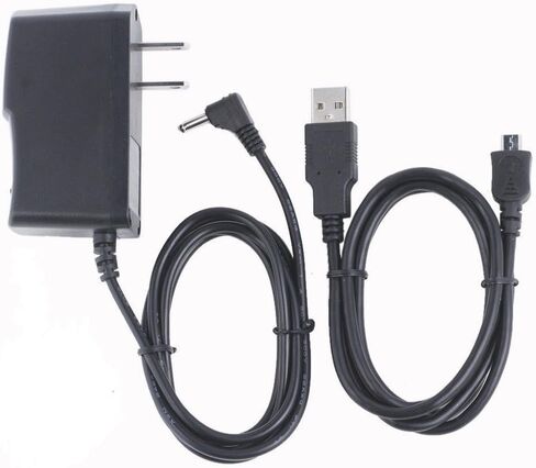 Maxllto® AC/DC Power Charger Adapter +USB Cord لـ RCA 10 Viking Pro RCT6303W87 DK Tablet in Kuwait