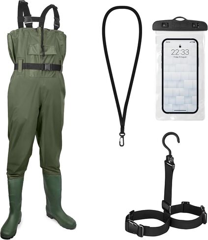 Bootfoot Chest Waders for Men Waterproof in Saudi Arabia