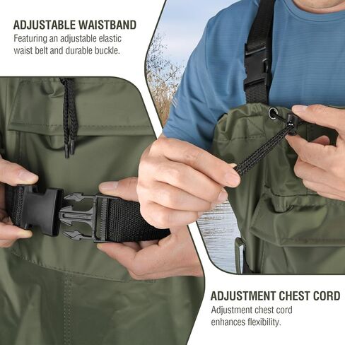 Bootfoot Chest Waders for Men Waterproof in Saudi Arabia