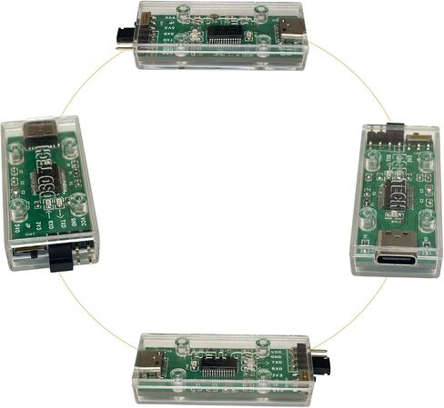 DSD TECH SH-U09F USB to TTL Adapter Support 3V3 and 5V0 TTL Featuring Genuine FTDI FT232RL IC in Kuwait
