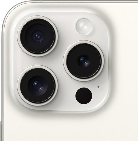 Apple iPhone 15 Pro, 128GB, White Titanium - Unlocked (Renewed) in Saudi Arabia