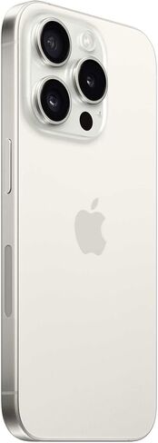 Apple iPhone 15 Pro, 128GB, White Titanium - Unlocked (Renewed) in Saudi Arabia