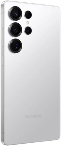 Samsung Galaxy S25 Ultra SM -S938B/DS 512GB 12GB RAM AI Smartphone ، Factory Onlocked ، Global Model - Titanium Whitesilver in Saudi Arabia