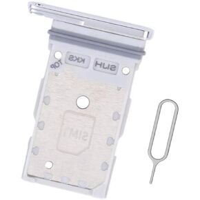 SIM Card Tray Replacement for Samsung Galaxy S25 Ultral SM-S938U SM-S938U1 Dual SIM Card Tray with eject pin (Titanium Whitesilver) in Saudi Arabia