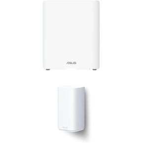 Bundle of ASUS BQ16 Pro Quad-Band WiFi 7 Mesh Router, up to 4000 sqft, 2X 10G Ports Each, VPN & Parental Control + BD5 Outdoor Dual-Band WiFi 7 Mesh, 5000 Mbps, 2500 sq. ft, IP65, PoE Powered in Kuwait