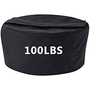 Training Sandbag Adjustable Heavy Duty Workout Sandbags Fitness Sandbags for Lifting Exercise Bodybuilding 100LBS Black in Saudi Arabia