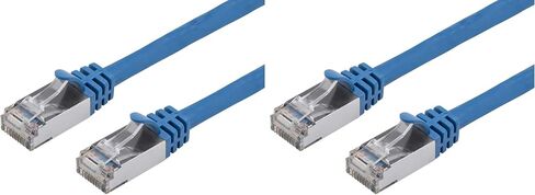 مونو برايس كابل توصيل شبكة ايثرنت كات 7 - 1 قدم - اسود | 26AWG، محمي، (S/FTP) - سلسلة متكاملة in Kuwait