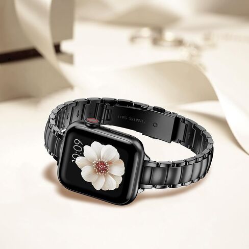 MioHHR Thin Stainless Steel Bands Compatible for Apple Watch 42/41/40/38mm in Kuwait