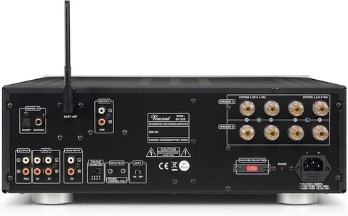 Vincent Audio SV-228 Hybrid Stereo Integrated Amplifier Silver in Saudi Arabia