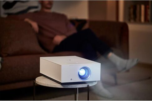 LG CineBeam UHD 4K Projector HU710PW - DLP Home Theater Smart Projector, White in Saudi Arabia